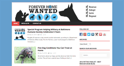 Desktop Screenshot of foreverhomewanted.com